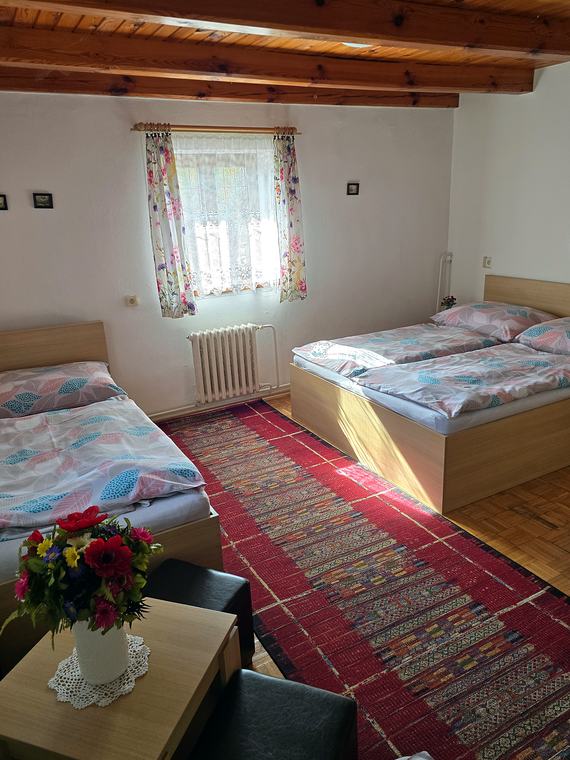 Izba s dvoma lôžkami v chate Skalka